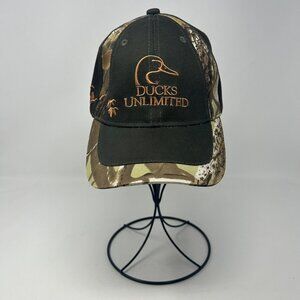 Ducks Unlimited Volunteer Camo Ball Cap Hat Adjustable Embroidered Outdoors